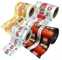 Film plastique laminé de qualité supérieure en rouleau pour emballage d'épices, sachets, film OEM pour poudre de poivre, snacks, chips, etc.