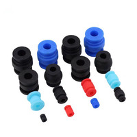 Vente en gros de billes d'amortisseur en caoutchouc de silicone OD15ID7H16mm pour divers produits en caoutchouc