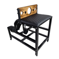 BDSM collier en bois et manilles banc de fessée tabouret à genoux équipement retenue punition meubles chaise de Bondage