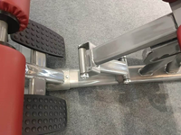 Banc réglable de chaise de Roma en métal d'équipement de gymnastique à la maison commerciale avec le cadre d'étirement arrière