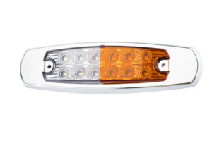 Feux latéraux <span class=keywords><strong>de</strong></span> camion bicolores à LED, nouvelle génération, très demandés, toutes combinaisons <span class=keywords><strong>de</strong></span> couleurs, 12 LED, clignotants latéraux - Product Image 6