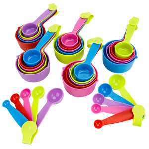 Đo thìa đầy màu sắc nhựa đo ly hữu ích đường bánh nướng spoonfor lỏng đo nấu nướng công cụ - Product Image 1