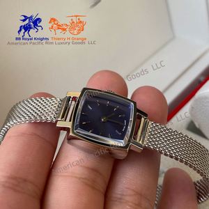 นาฬิกาทรงสี่เหลี่ยมขนาดเล็กสำหรับสุภาพสตรี รุ่น 5A-grade ดีไซน์ทันสมัย ขนาดกะทัดรัด สวยงาม พร้อมกลิ่นอายคลาสสิกจาก Tissot - Product Image 2