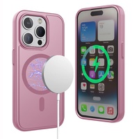 Étui de protection magnétique antichoc de luxe en TPU pour PC avec recharge sans fil de haute qualité pour 13/14/15 Pro Max Plus
