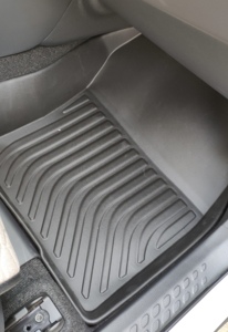 Tapis de sol de voiture de luxe écologiques en TPE, ensemble complet 2 pièces pour Nissan Patrol 2014 - Product Image 4