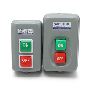 Cnmom Kh201 380V 2.2Kw Ip65 Manual Motor Starter <b>Push</b> <b>Button</b> <b>Switch</b> For Industrial Use - Product Image 2