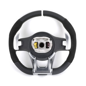 Cuero personalizado y para volante para <span class=keywords><strong>Mercedes</strong></span> Benz AMG C43 G500 W204/W205 <span class=keywords><strong>CLA</strong></span>/X118/X164/X166/CLS W219/W212/C63 AMG - Product Image 2