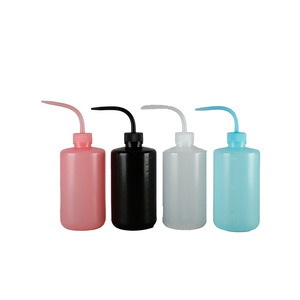500ml curved spout succulent watering can, <b>squeeze</b>-type watering can, succulent miniature landscape watering can, plastic <b>bottle</b> - Product Image 2