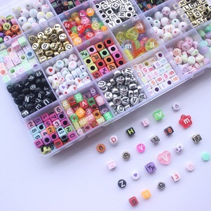 Regalos con Cuentas de Letras de Acrílico, Plástico Lucite, Mezcla de Colores, Perler DIY, Rompecabezas Creativos, Juguetes Educativos para Bebés y Niños, 1200 Piezas - Product Image 3