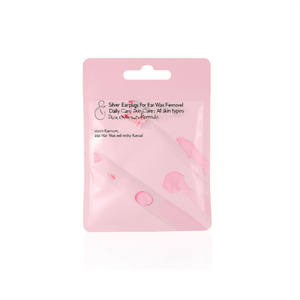 Tapones para los oídos plateados para la eliminación de cera, cuidado diario de la piel, para todo tipo de piel, fórmula K Beauty - Product Image 2