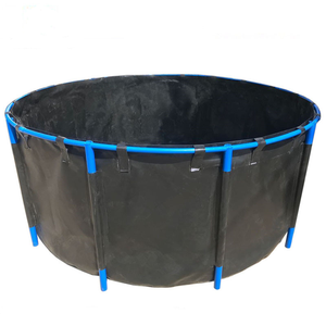Cina fornitori all'ingrosso grande rotondo in Pvc telone acquacoltura Biofloc Tilapia RAS acquario allevamento - Product Image 2