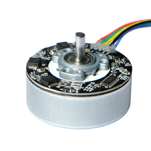 Motor sin escobillas 5520 de 24V con rotor externo, mini motor con controlador y sensor Hall para pistola de masaje - Product Image 1