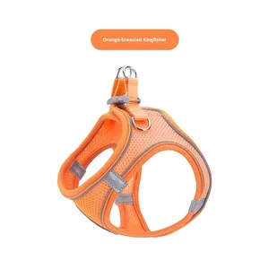 Modische reflektierende Hund Wanders eil atmungsaktive Haustier geschirr Hunde leine Set Haustier zubehör - Product Image 6