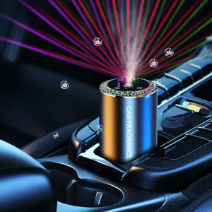 Machine à parfum ciel étoilé coloré pour toit de voiture Parfum de voiture Humidificateur de parfum automatique pour voiture