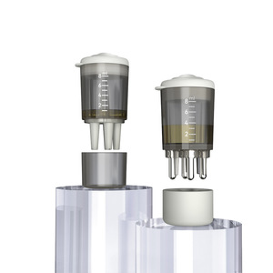 Masseur capillaire pour soins du cuir chevelu, applicateur de dosage 1-8 ml avec rouleaux dentelés pour traitement du cuir chevelu - Product Image 1