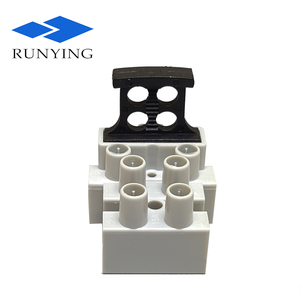 Terminal para pcb conectores con fusible de 3 polos cable LED protector de la Tierra-tornillo bloque de terminales con fusible - Product Image 6