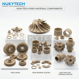 Granule de résine de polymère pur de granule de PEEK résistant aux hautes températures extrusion de moulage par haute résistance - Product Image 3