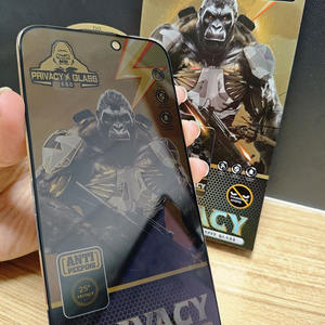 Protector de Pantalla Antiespía y Antipolvo ESD <span class=keywords><strong>King</strong></span> <span class=keywords><strong>Kong</strong></span> de Vidrio Templado para iPhone 17 14 Plus <span class=keywords><strong>Pro</strong></span> Max 9H Negro Privacidad para Teléfono Móvil - Product Image 5