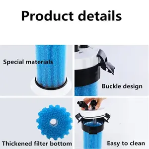 ถังกรองภายนอกถังเลี้ยงปลา <span class=keywords><strong>Atman</strong></span> ถังเต่าอุปกรณ์กรอง QZ-30กรองล่วงหน้า - Product Image 4