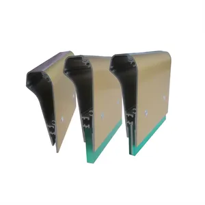 factory price aluminum ergo force Screen printing squeegee handle with screen printing squeegee blade used on silkscreen