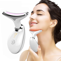 Appareil de beauté électrique pour le cou et le visage, masseur liftant pour la peau, anti-âge, réducteur de rides, modelage du visage