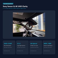 Caméra de tableau de bord dédiée Ford Ranger 2023, enregistreur vidéo embarqué caché, 4K Ultra HD, 2K grand angle