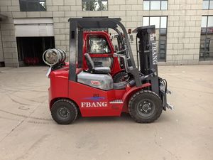 Forklift Baru Berbahan Bakar Bensin 3 Ton 2 Ton 3.5 Ton LPG Forklift Hidrolik LPG Forklift Bensin Mesin K25 - Product Image 6