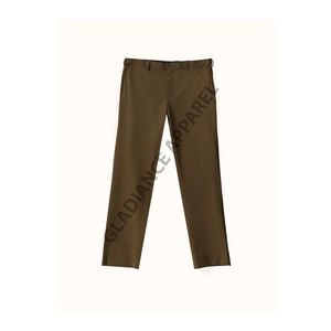 Pantalones casuales de corte regular de talla grande personalizados de alta calidad para hombre con pantalones largos fáciles de mantener para negocios y ocio - Product Image 1