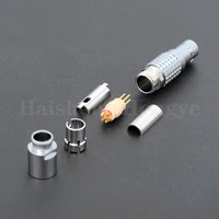 Connecteur circulaire auto-bloquant FGG EGG 1B 4 broches Push-Pull FGG.1B.304.CLAD62Z Prise & EGG.1B.304.CLL Prise femelle