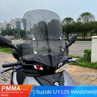 Nouveau pare-brise en verre pour moto Haojue AFR125 Suzuki UY125, pièces de modification, épaisseur 1,5 mm, matériau PC