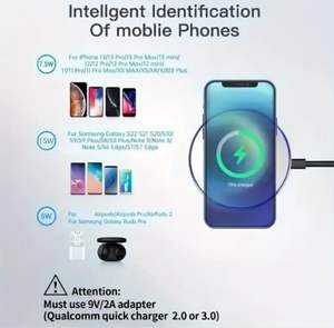 Chargeur sans fil universel portable et fin à charge rapide 2.0 pour la vente en gros - Product Image 6