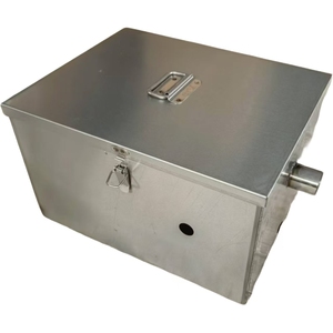 Piège à graisse en acier inoxydable personnalisé VICTORY et séparateur huile-eau équipement de cuisine pour fournitures de restaurant - Product Image 1
