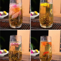 Vente en gros XANADU Assortiment de 11 saveurs de boules de thé fleuri artisanales parfumées aux fleurs en sachet, thé santé à infuser dans l'eau bouillie