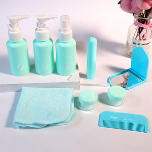 Kit de voyage Sbelle PET pompe <span class=keywords><strong>pulvérisateur</strong></span> vide emballage cosmétique ensemble bouteille en plastique pour crème avec sérigraphie CN;GUA Sb6550 - Product Image 4