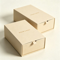 Boîte à parfum en papier de qualité supérieure pour flacon de parfum, élégante boîte à tiroir coulissant avec insert, boîte rigide de style tiroir