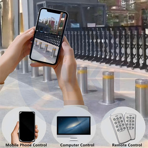 वान कार्टून ip68 इलेक्ट्रिक पार्किंग सिस्टम हाइड्रोलिक नियंत्रित बोलार्ड बैरियर प्लास्टिक मोबाइल उठाने यातायात बाधाओं - Product Image 2