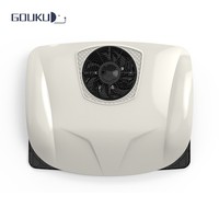Climatiseur de toit personnalisé à ventilateur unique 8000 BTU 12V/24V pour camions, fourgons, bus, tracteurs, camping-cars