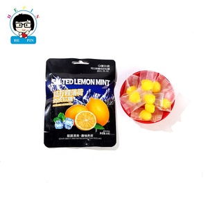 Venta caliente <span class=keywords><strong>Salado</strong></span> Lemon Mint Peeling Gummy Candy Sour Sweet Flavor Soft Jelly Candy para niños - Product Image 3