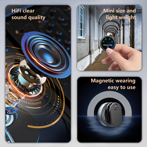 Mini 2.4G Từ Không Dây Lavalier Microphone Ve Áo Tiếng Ồn Hủy Bỏ Sống Dòng Cuộc Phỏng Vấn Vlog Giảng Dạy Nhiều Cách Mặc - Product Image 5