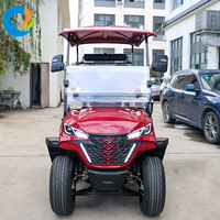 Voitures de golf électriques Robetaa homologuées CE, 2 places, avec batterie au lithium