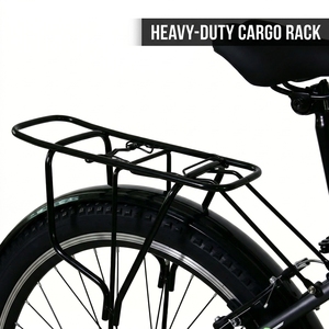 New 26 Inch <strong>Step</strong> Mountain Bike Women Commuter 21 Speed Urban Rear Cargo Rack Full Fenders - Product Image 5