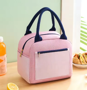 Sac isotherme pour aliments, sac à lunch thermique isolé avec fermeture éclair, boîte à lunch imperméable - Product Image 2