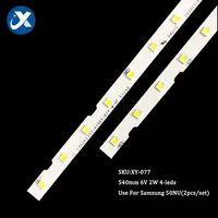 Tiras de luces LED de retroiluminación para TV Samsung 50NU, piezas de repuesto para reparación de televisión de 6v, 2w, 540mm