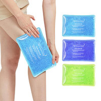 Compresse de gel OEM réutilisable chaude et froide avec sangle en peluche pour les blessures au genou, à l'épaule et au pied