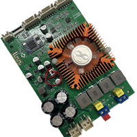 OEM ODM yüksek dijital amplifikatör kurulu 160W * 2 2.0 HIFI Stereo Professional 8e profesyonel ev ses BTL 220W müzik ses 30W