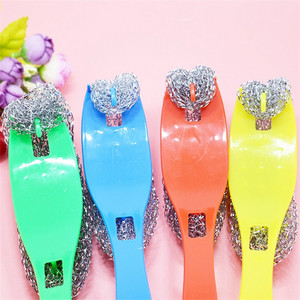 แปรงล้างจานขนเหล็กด้ามยาว, แปรงขัดคราบไขมัน, แปรงขัดหม้อ, แปรงทำความสะอาด, แปรงแขวนได้, แปรงขัดหม้อ, ดอลลาร์ - Product Image 3