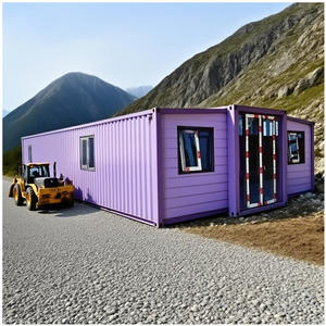 Maisons modulaires en acier de style européen de luxe, résistantes au vent et aux tremblements de terre, villa préfabriquée, salon, entrepôt - Product Image 5