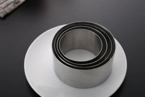 עוגת טבעת נירוסטה עובש עגול מוס גבינת עוגת עובש 8cm - Product Image 6