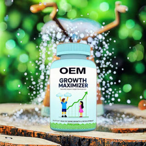 Suplemento para Aumentar la Estatura, 60 Cápsulas de Calcio y Zinc para la Fortaleza Ósea - Product Image 3