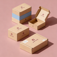 Boîte d'Expédition en Carton Rigide Ondulé Personnalisée Biodégradable Écologique pour Chaussures Vêtements Emballage Intérieur Boîtes Cadeaux